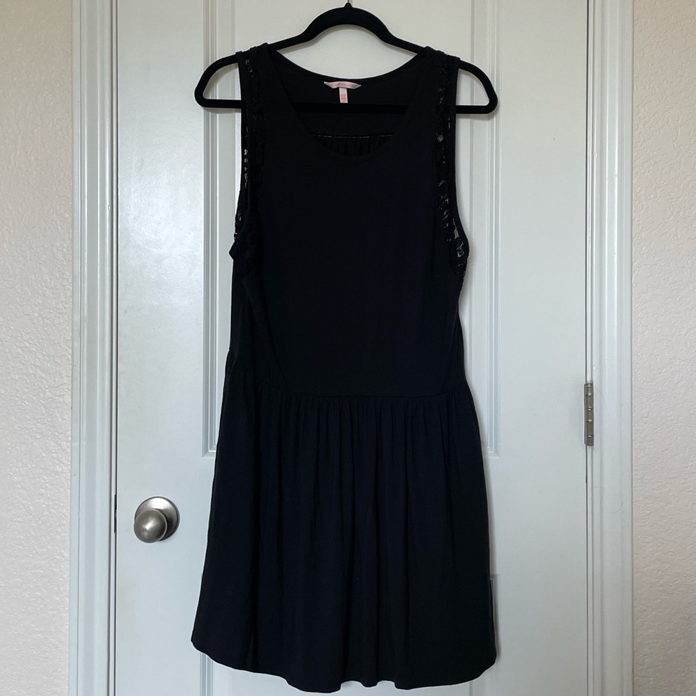 Black Fit and Flare Dress for Cocktail